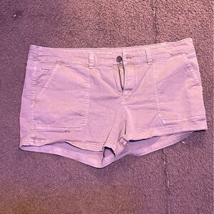 Women's Casual Cargo Brown Shorts